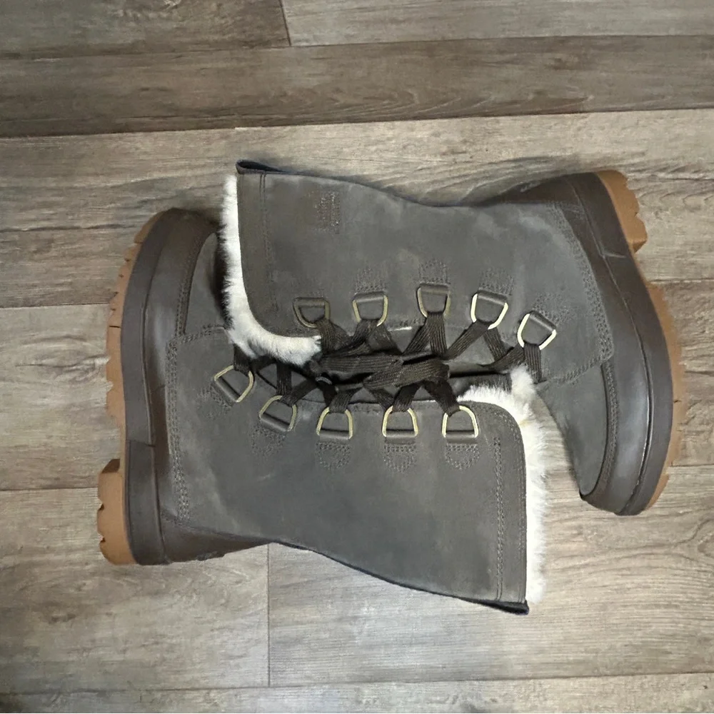 Sorel Waterproof Knee-High Boots Rugged Sole Women's 8 - Picture 5 of 7